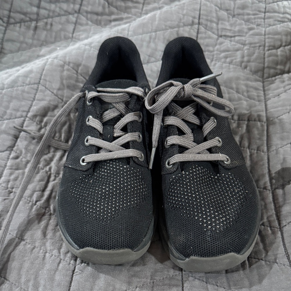 Women's Black and Gray Sneakers